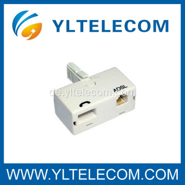 Dual-Ports ADSL-Mikrofilter UK Breitband-Telefon-Splitter